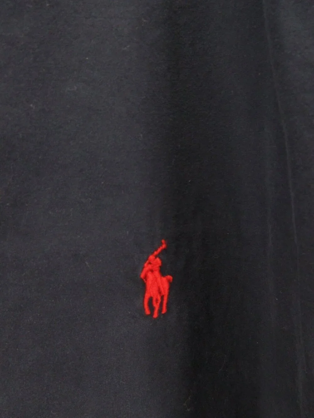 Polo Ralph Lauren Jacket 2XB Big Navy Bi Swing Coat Bomber Red Pony